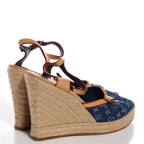 espadrilles louis vuitton|Louis Vuitton denim espadrilles.